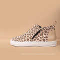 camouflage leopard print high tops shoes comfortable graffiti shoes